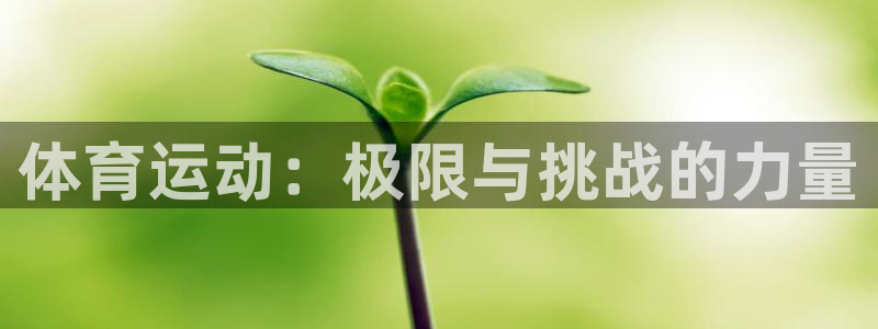3377体育官方正版app娱乐平台：体育运动：极限与