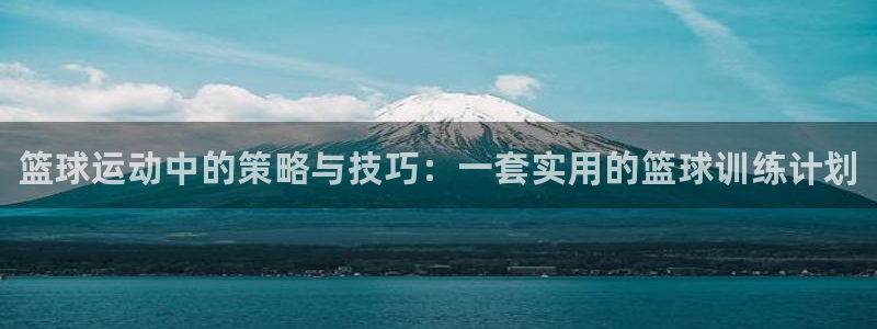3377体育官网下载平台是正规平台吗知乎：篮球运动中的策略与