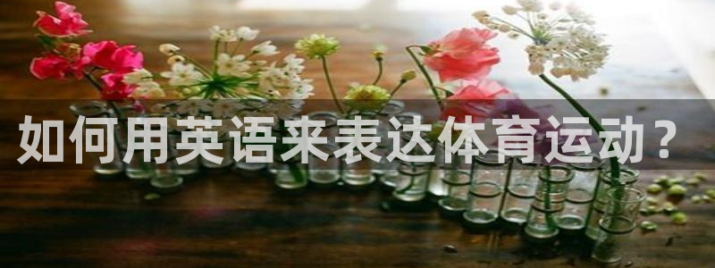 3377体育合法吗：如何用英语来表达体育运动？